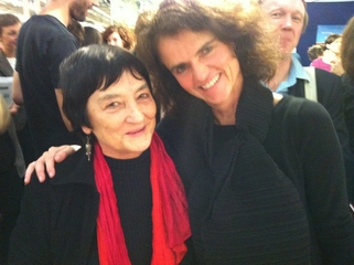 Mit Lektorin Alice Grünfelder (2010)